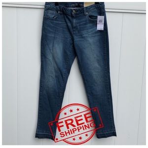 NWT Michael Michael Kors Izzy Skinny Mid Rise Jean